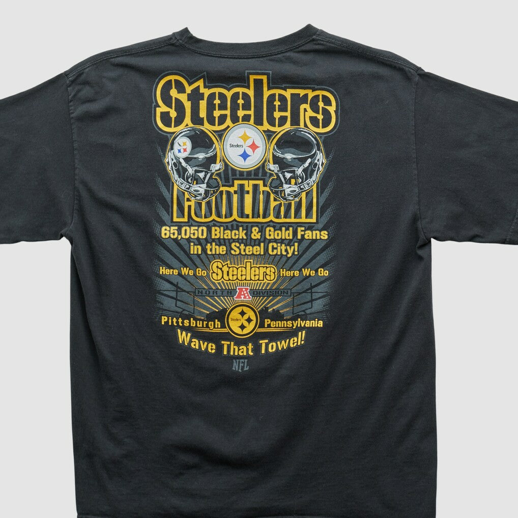 Pittsburgh Steelers Team Edition Apparel 2010s T-shirt Black Vintage | Fanatics