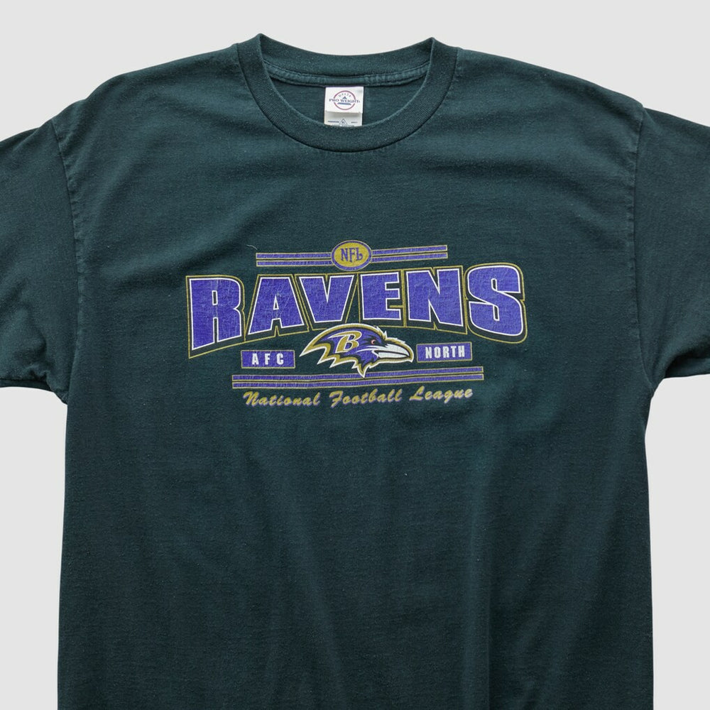Baltimore Ravens Delta 2000s T-shirt Green Vintage | Fanatics