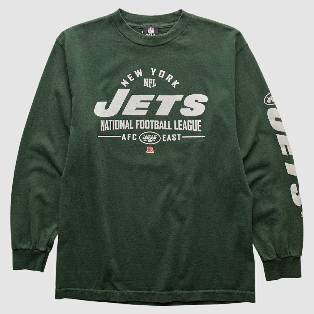 New York Jets Team Edition Apparel 2010s Long Sleeve T-shirt Green Vintage | Fanatics