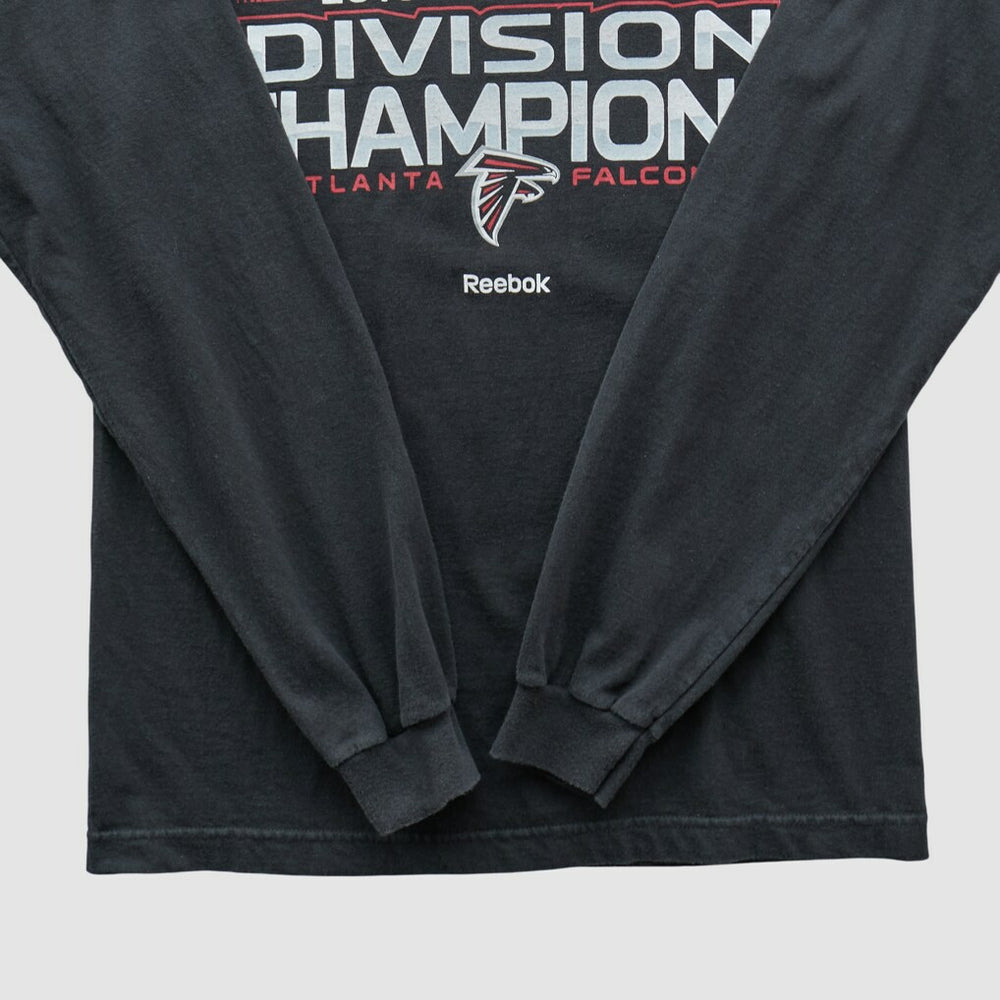 Atlanta Falcons Reebok 2010 Long Sleeve T-shirt Black Vintage | Fanatics