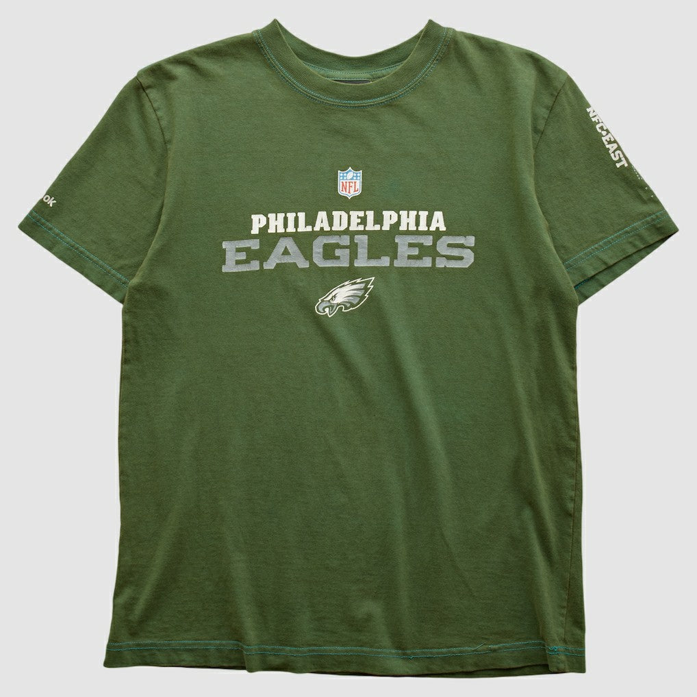 Philadelphia Eagles Reebok 2000s T-shirt Green Vintage | Fanatics