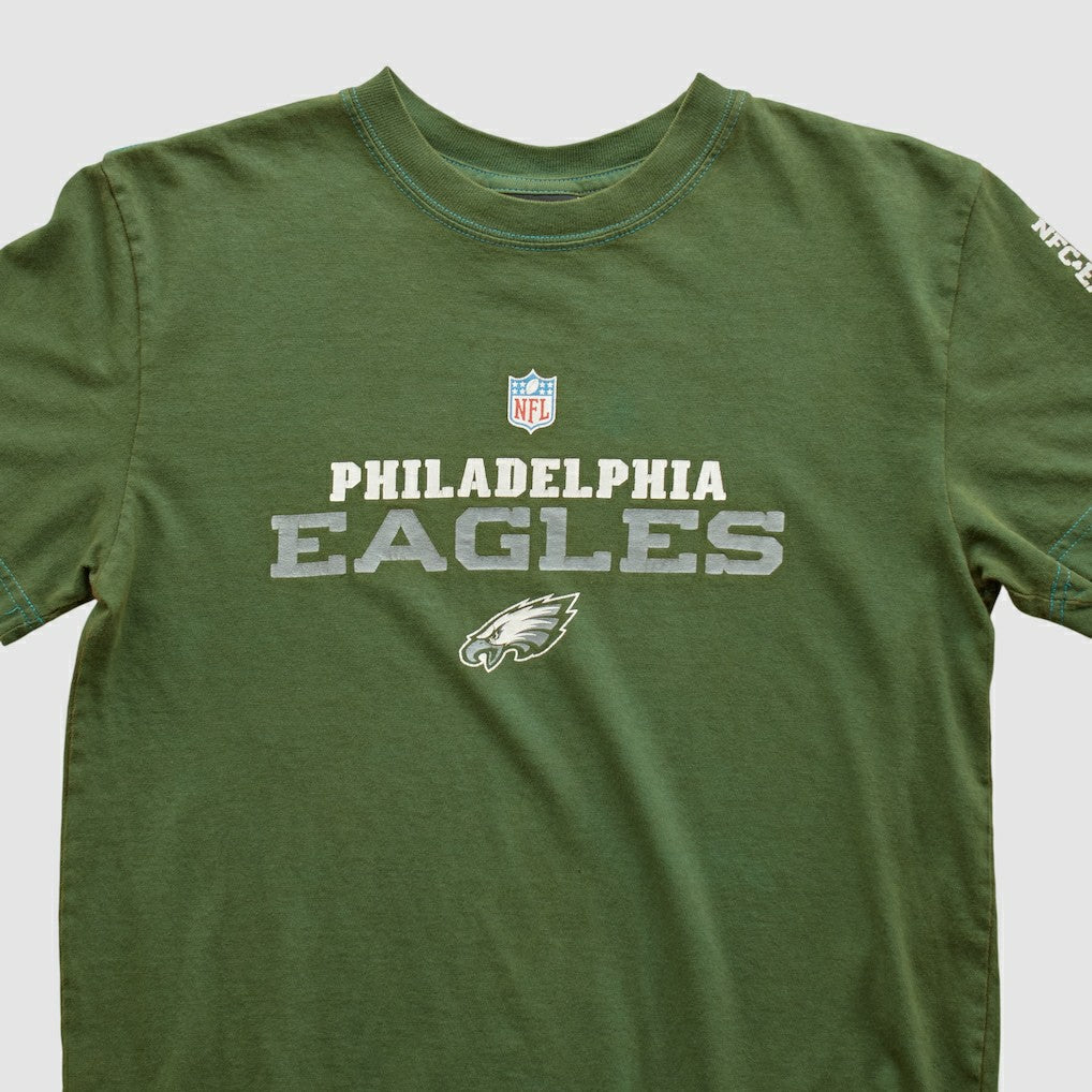 Philadelphia Eagles Reebok 2000s T-shirt Green Vintage | Fanatics