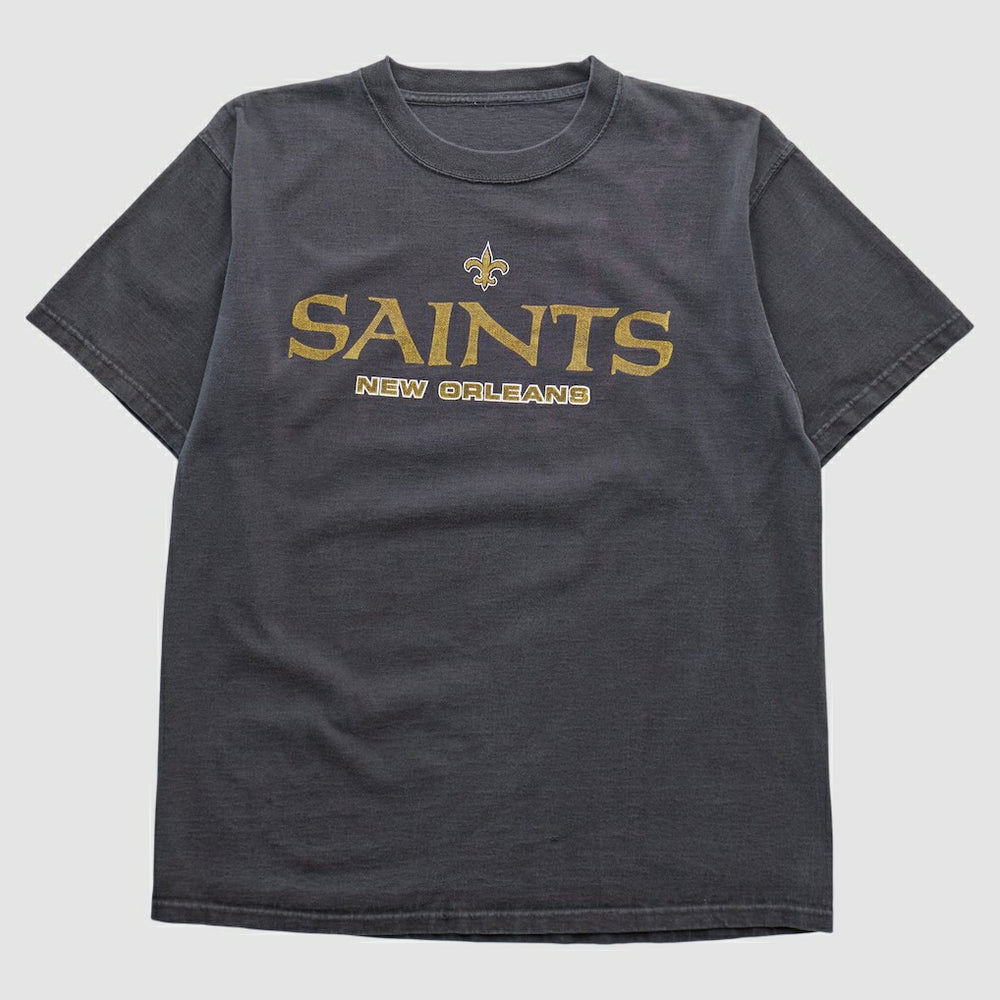 New Orleans Saints 2000s T-shirt Charcoal Vintage | Fanatics