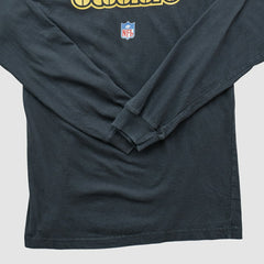 Pittsburgh Steelers Reebok 2000s Long Sleeve T-shirt Black Vintage | Fanatics