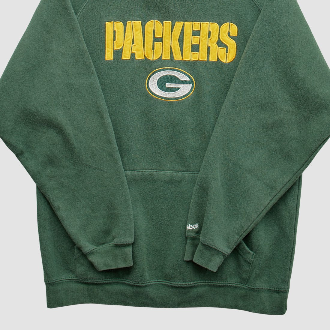 Green Bay Packers Reebok 2000s Hooded Pullover Sweatshirt Green Vintage | Fanatics