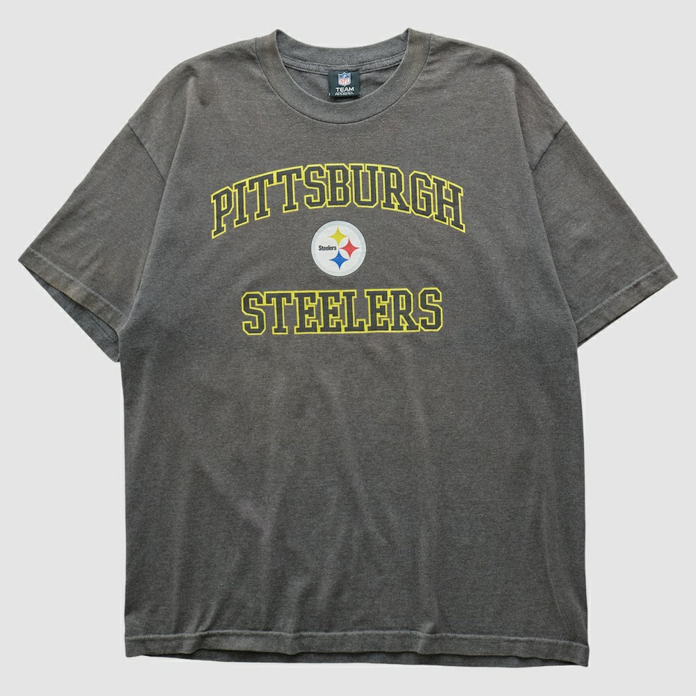 Pittsburgh Steelers NFL 2010s T-shirt Dark Heather Gray Vintage | Fanatics