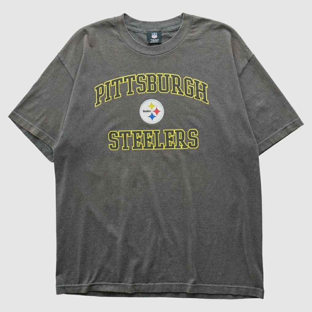 Pittsburgh Steelers NFL 2010s T-shirt Dark Heather Gray Vintage | Fanatics