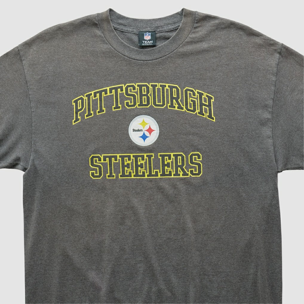 Pittsburgh Steelers NFL 2010s T-shirt Dark Heather Gray Vintage | Fanatics