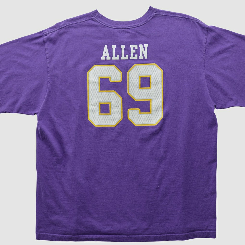 Minnesota Vikings Reebok 2000s T-shirt Purple Vintage | Fanatics