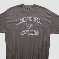 Houston Texans NFL 2010s T-shirt Dark Heather Gray Vintage | Fanatics