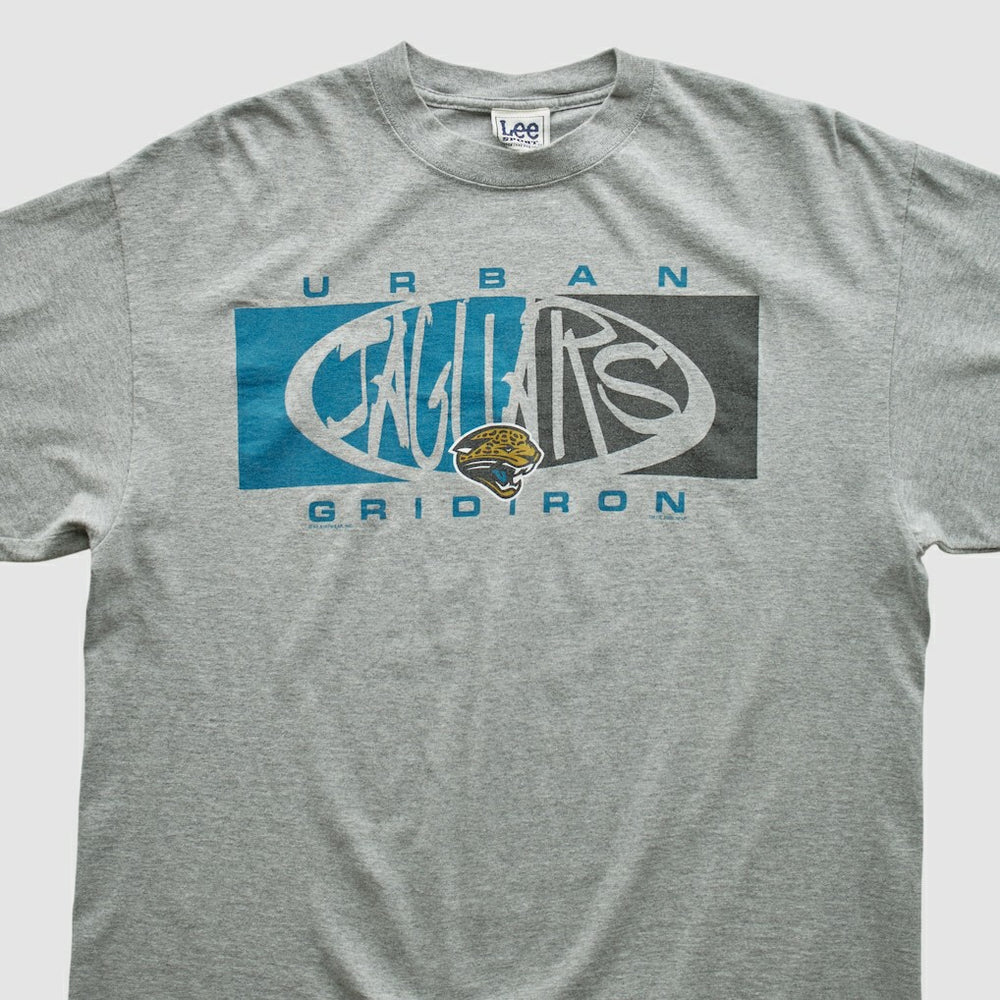 Jacksonville Jaguars Lee Apparel 2000s T-shirt Heather Gray Vintage | Fanatics