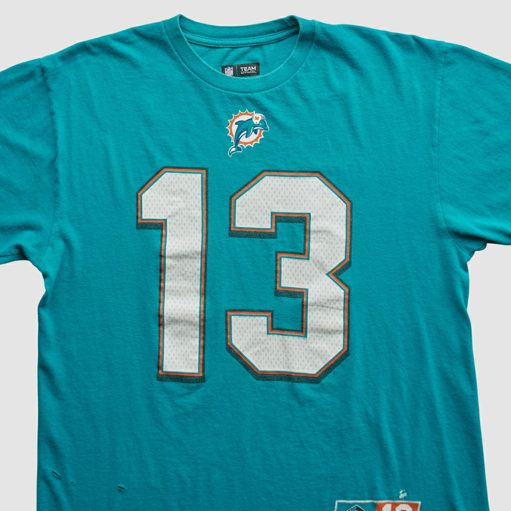 Miami Dolphins Team Edition Apparel 2000s T-shirt Teal Vintage | Fanatics
