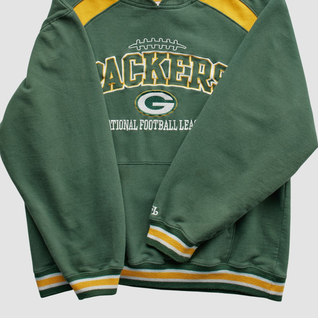 Green Bay Packers NFL 2000s Hooded Pullover Sweatshirt Green Vintage | Fanatics
