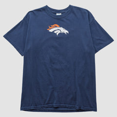 Denver Broncos Gildan 2010s T-shirt Navy Vintage | Fanatics