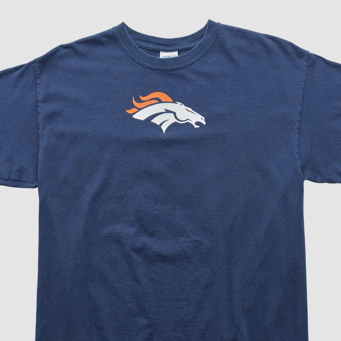 Denver Broncos Gildan 2010s T-shirt Navy Vintage | Fanatics
