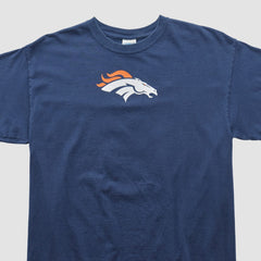 Denver Broncos Gildan 2010s T-shirt Navy Vintage | Fanatics