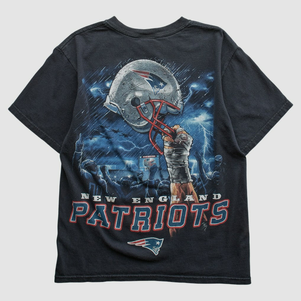 New England Patriots NFL 2010s T-shirt Black Vintage | Fanatics
