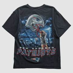 New England Patriots NFL 2010s T-shirt Black Vintage | Fanatics