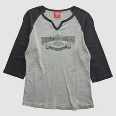 Baltimore Ravens NFL 2000s T-shirt Heather Gray Vintage | Fanatics