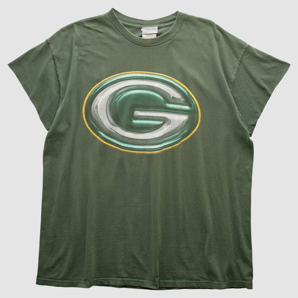 Green Bay Packers Reebok 2000s T-shirt Green Vintage | Fanatics