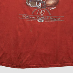 Tampa Bay Buccaneers NFL 2000s T-shirt Red Vintage | Fanatics