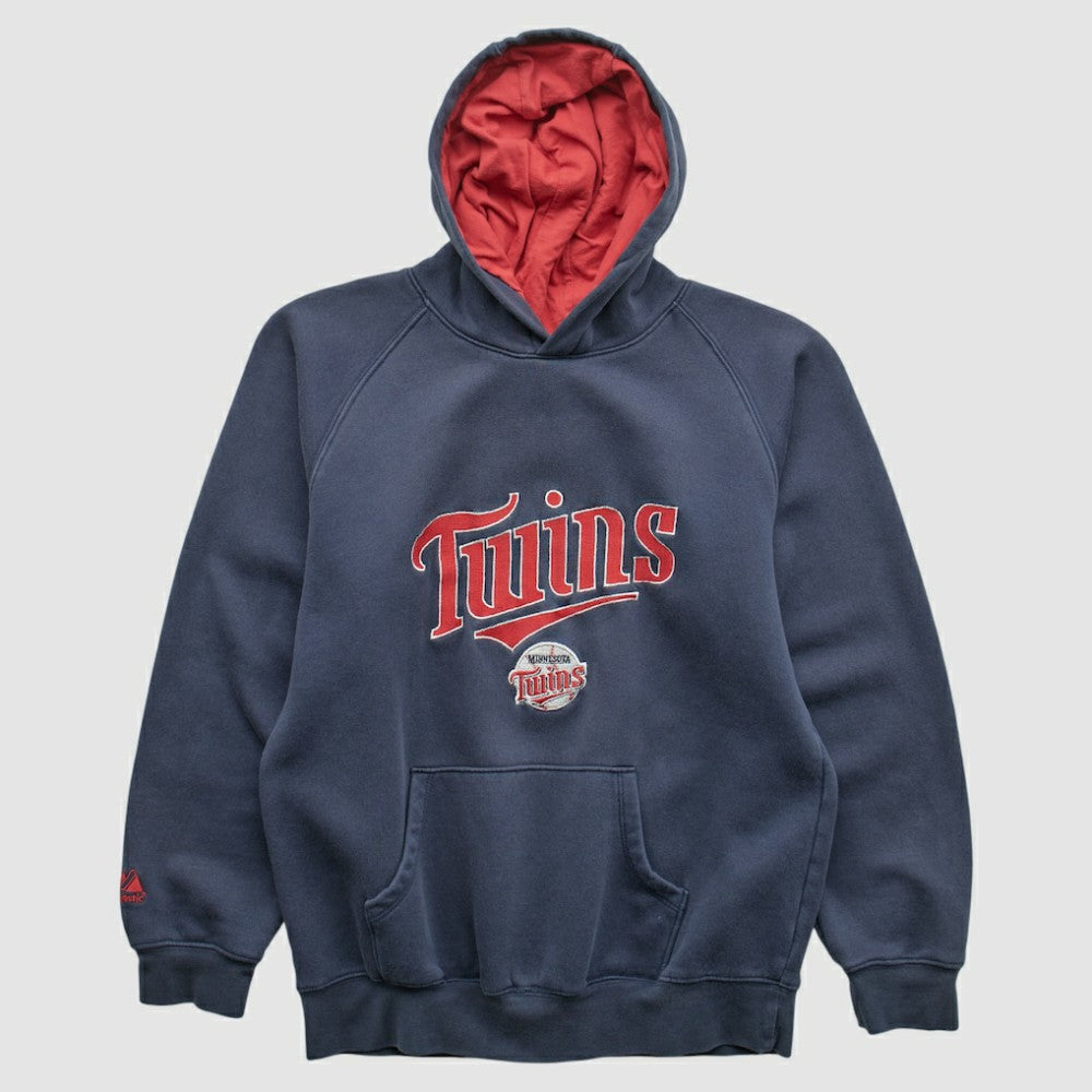 Minnesota Twins Majestic 2000s Hooded Pullover Sweatshirt - MLB