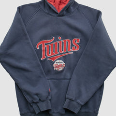 Minnesota Twins Majestic 2000s Hooded Pullover Sweatshirt - MLB