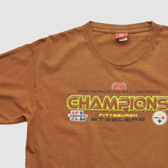 Pittsburgh Steelers NFL 2006 Long Sleeve T-shirt Brown Vintage | Fanatics