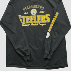 Pittsburgh Steelers NFL 2000s Long Sleeve T-shirt Black Vintage | Fanatics