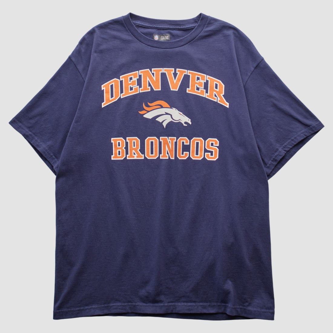 Denver Broncos Team Edition Apparel 2000s T-shirt Navy Vintage | Fanatics