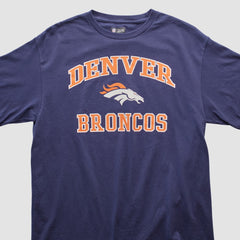 Denver Broncos Team Edition Apparel 2000s T-shirt Navy Vintage | Fanatics