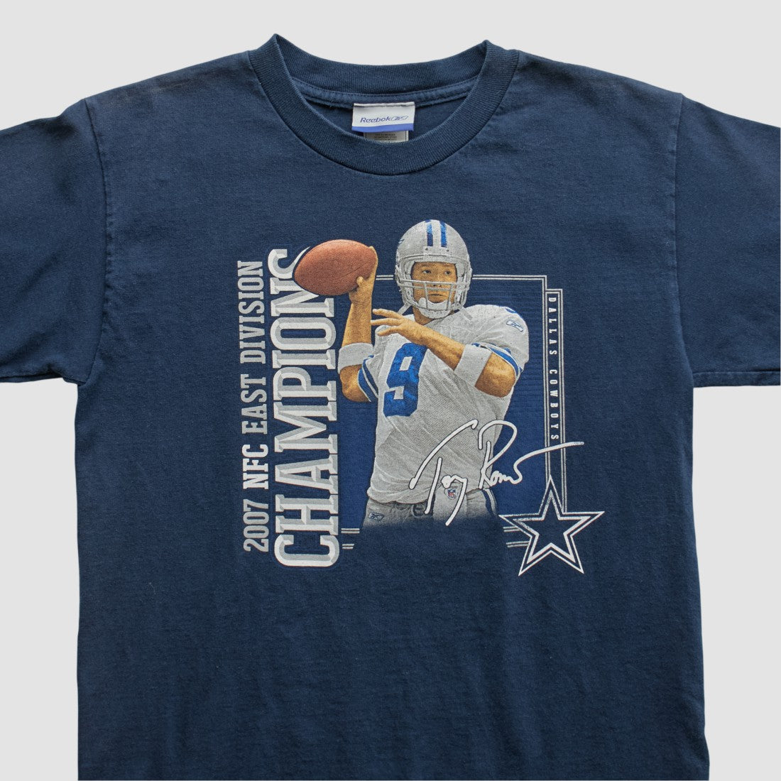 Dallas Cowboys Reebok 2007 T-shirt Navy Yth L Real Vintage | Fanatics