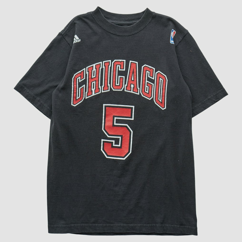 Chicago Bulls 2010s T-shirt Black Vintage - NBA