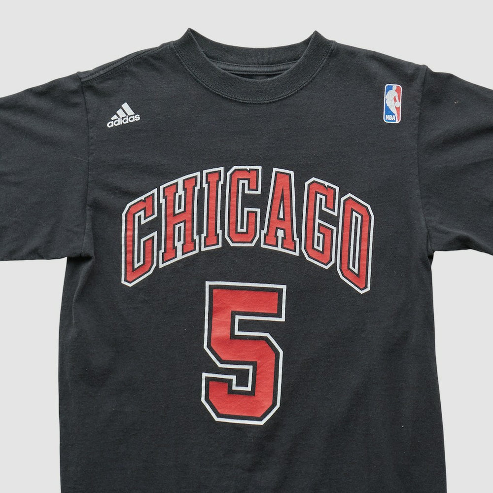Chicago Bulls 2010s T-shirt Black Vintage - NBA