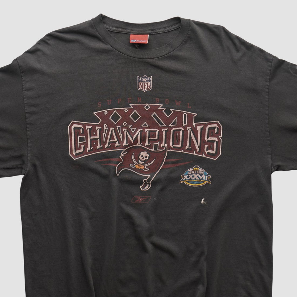Tampa Bay Buccaneers Reebok 2003 Long Sleeve T-shirt Black Vintage | Fanatics