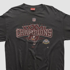 Tampa Bay Buccaneers Reebok 2003 Long Sleeve T-shirt Black Vintage | Fanatics