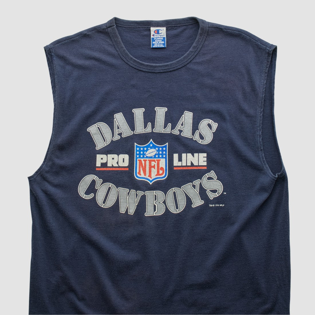 Dallas Cowboys Champion 90s Tank Navy Vintage | Fanatics