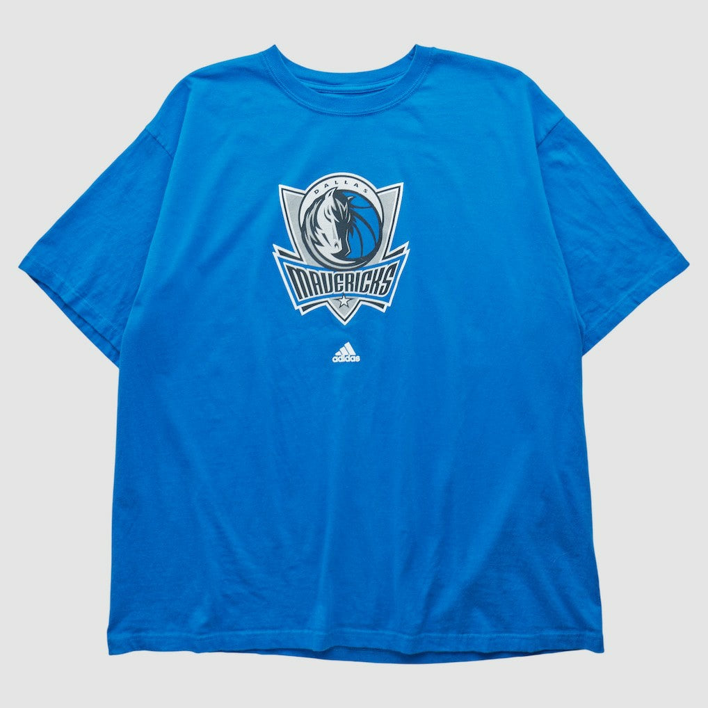 Dallas Mavericks 2010s T-shirt Blue Vintage - NBA