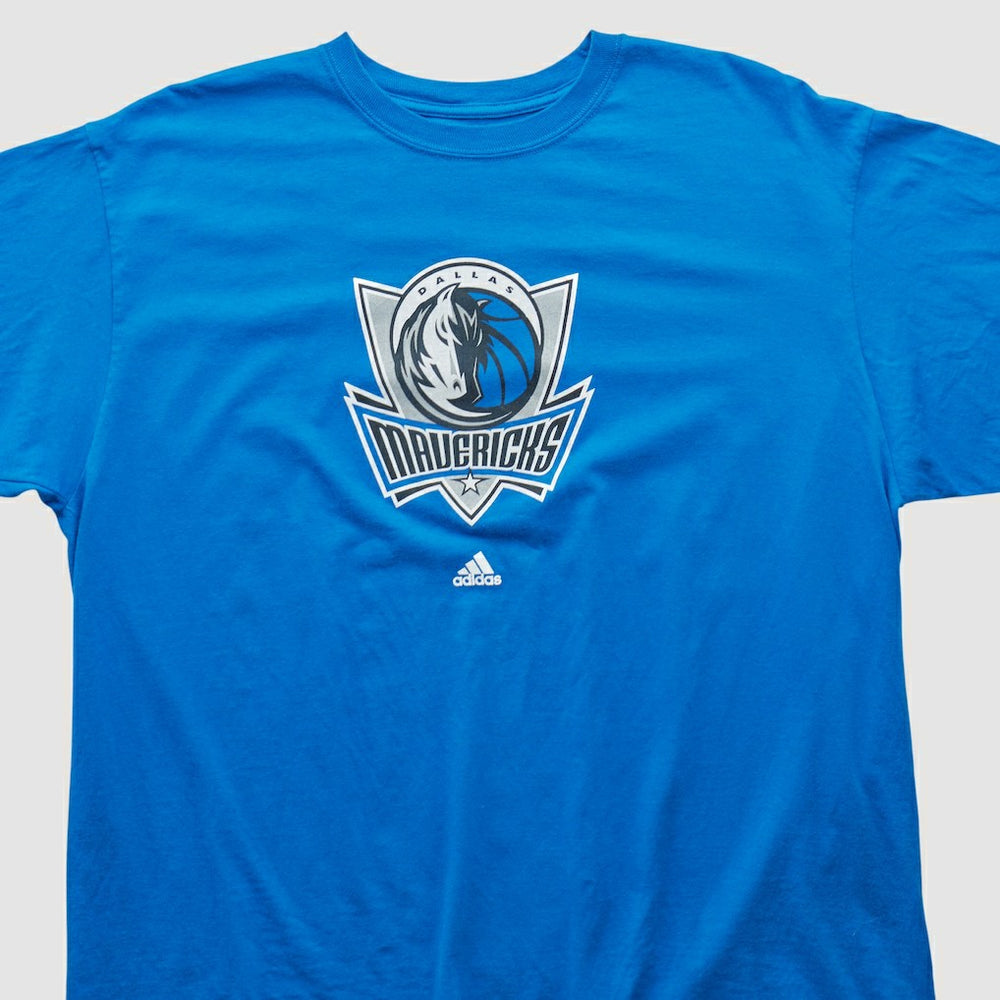 Dallas Mavericks 2010s T-shirt Blue Vintage - NBA