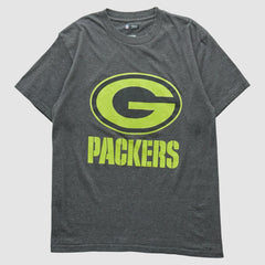 Green Bay Packers NFL 2010s T-shirt Dark Heather Gray Vintage | Fanatics