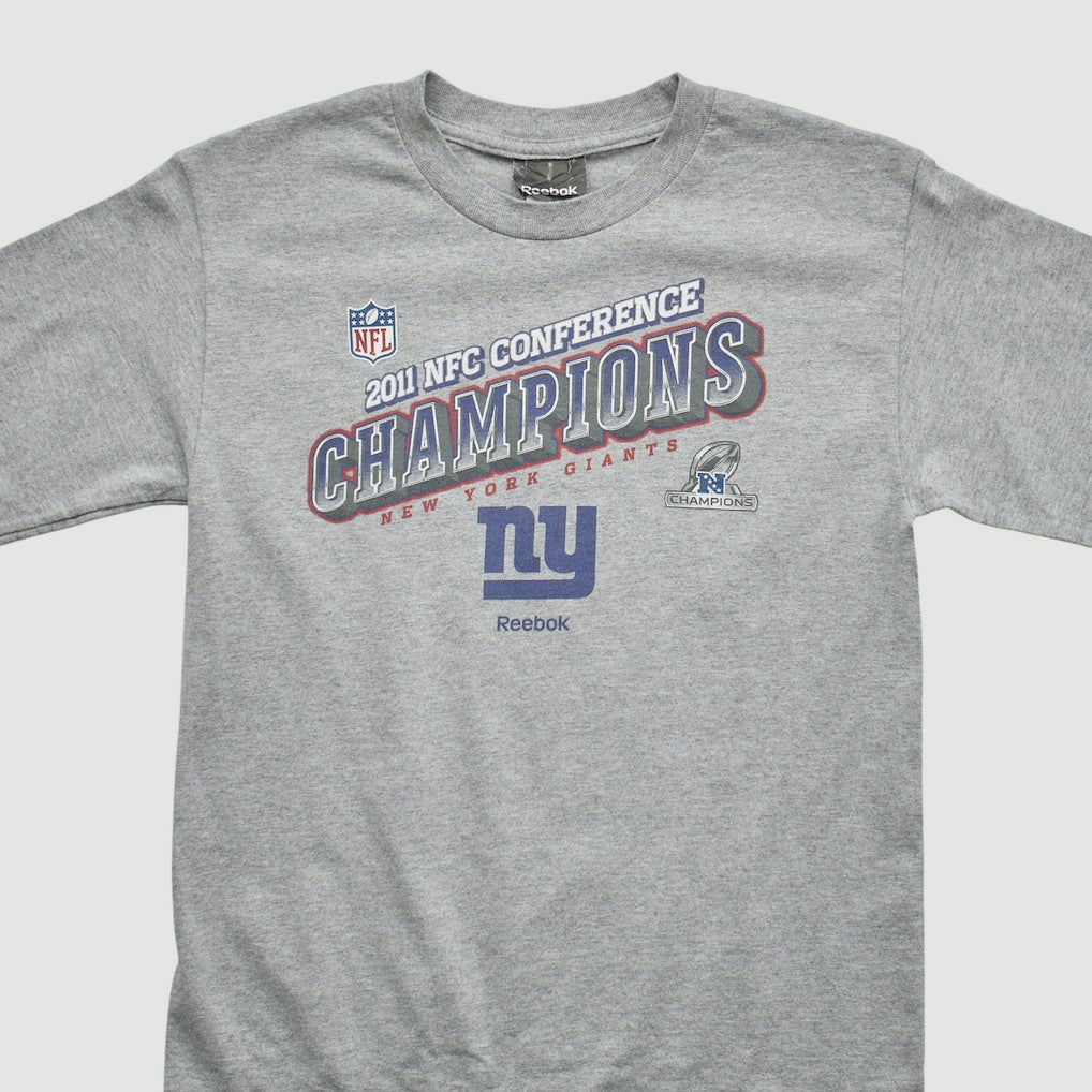 New York Giants Reebok 2011 Pullover Sweatshirt Heather Gray Vintage | Fanatics