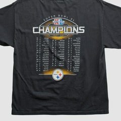 Pittsburgh Steelers Reebok 2006 T-shirt Black Vintage | Fanatics