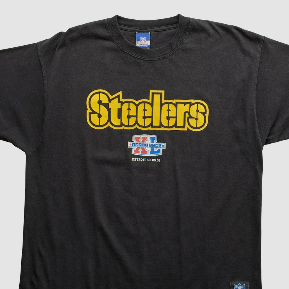 Pittsburgh Steelers Reebok 2000s T-shirt Black Vintage | Fanatics
