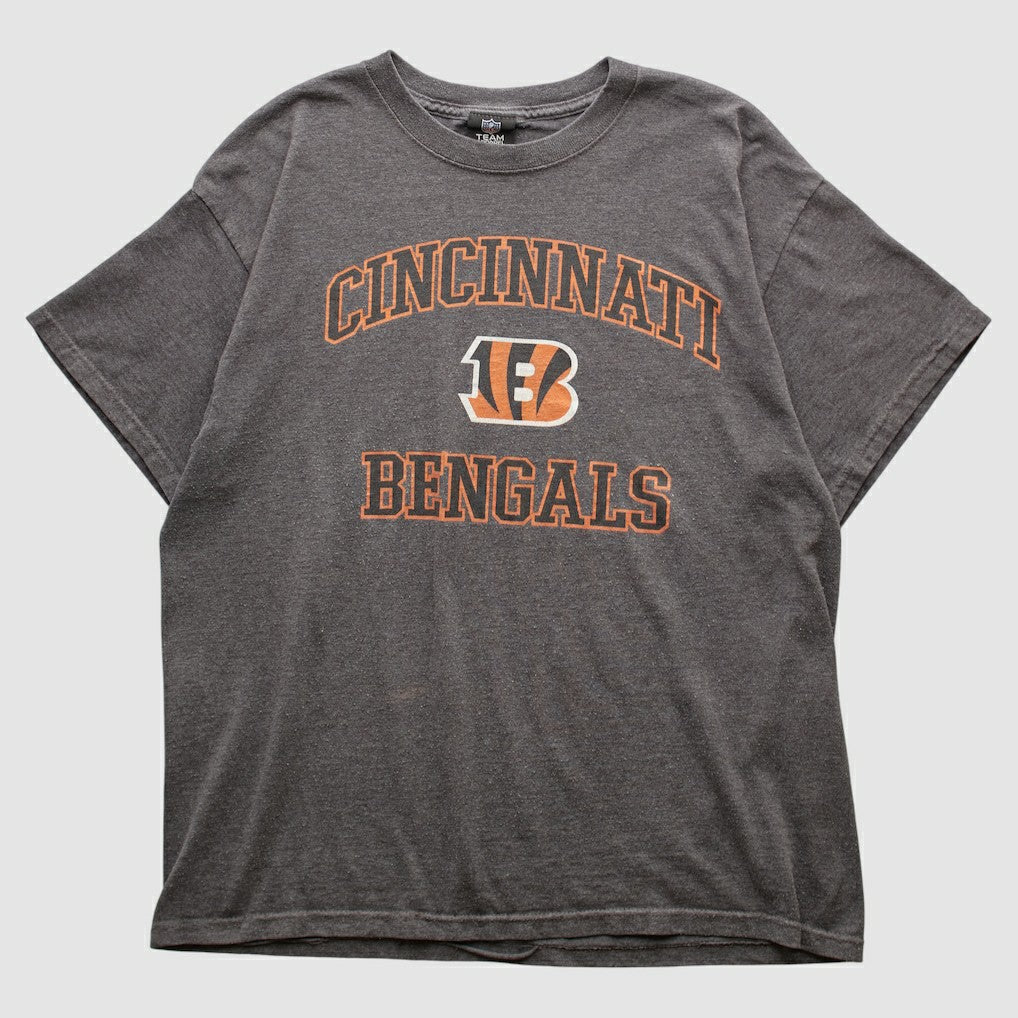 Cincinnati Bengals NFL 2010s T-shirt Dark Heather Gray Vintage | Fanatics