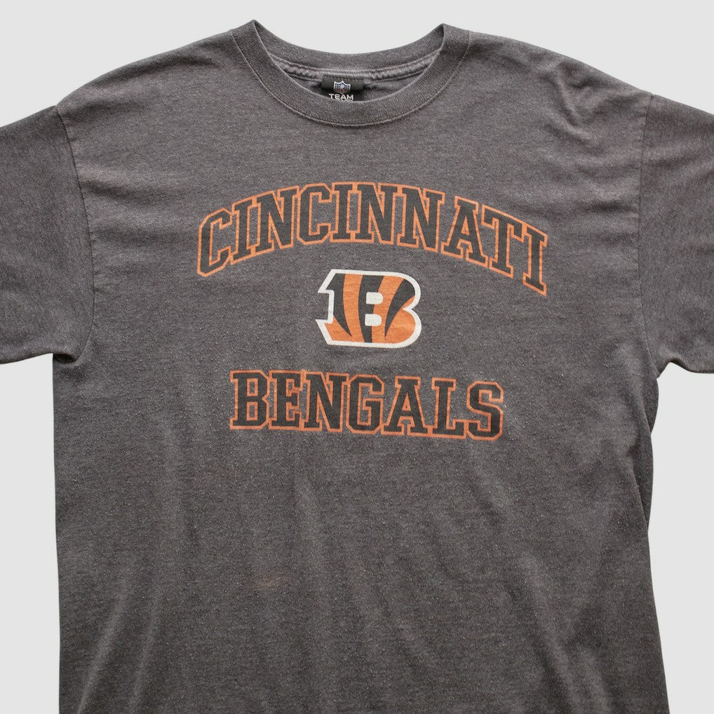 Cincinnati Bengals NFL 2010s T-shirt Dark Heather Gray Vintage | Fanatics