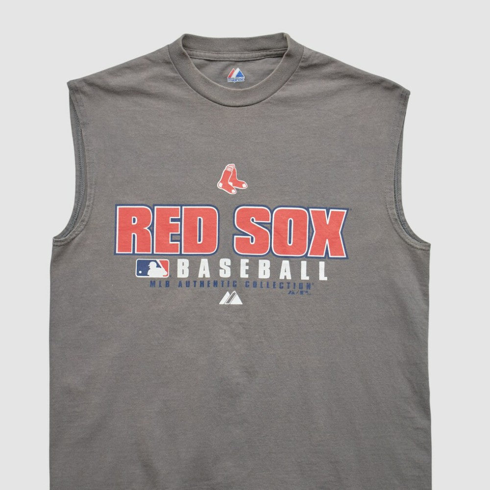 Boston Red Sox Majestic 2000s Tank - MLB