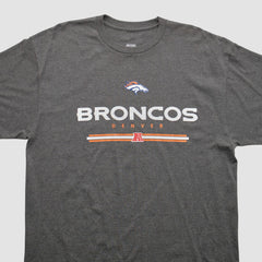 Denver Broncos 2010s T-shirt Dark Heather Gray Vintage | Fanatics