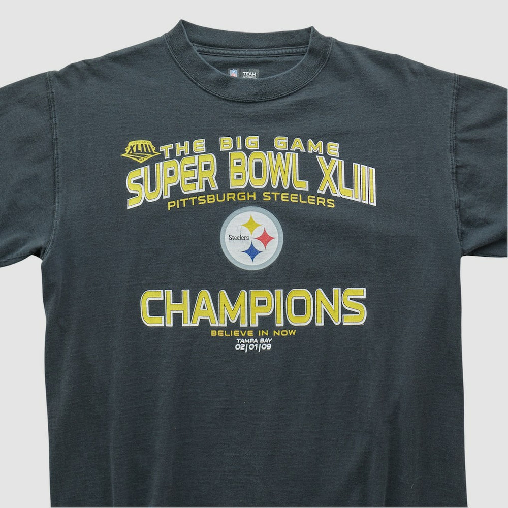 Pittsburgh Steelers NFL 2009 T-shirt Charcoal Vintage | Fanatics