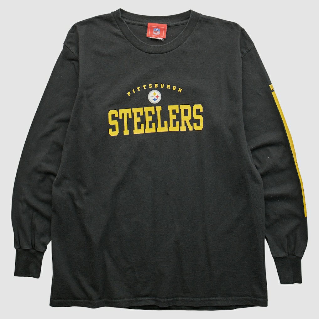 Pittsburgh Steelers NFL 2000s Long Sleeve T-shirt Black Vintage | Fanatics