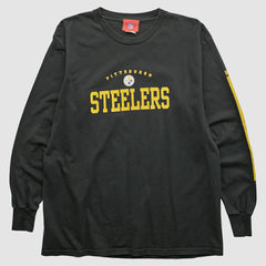 Pittsburgh Steelers NFL 2000s Long Sleeve T-shirt Black Vintage | Fanatics